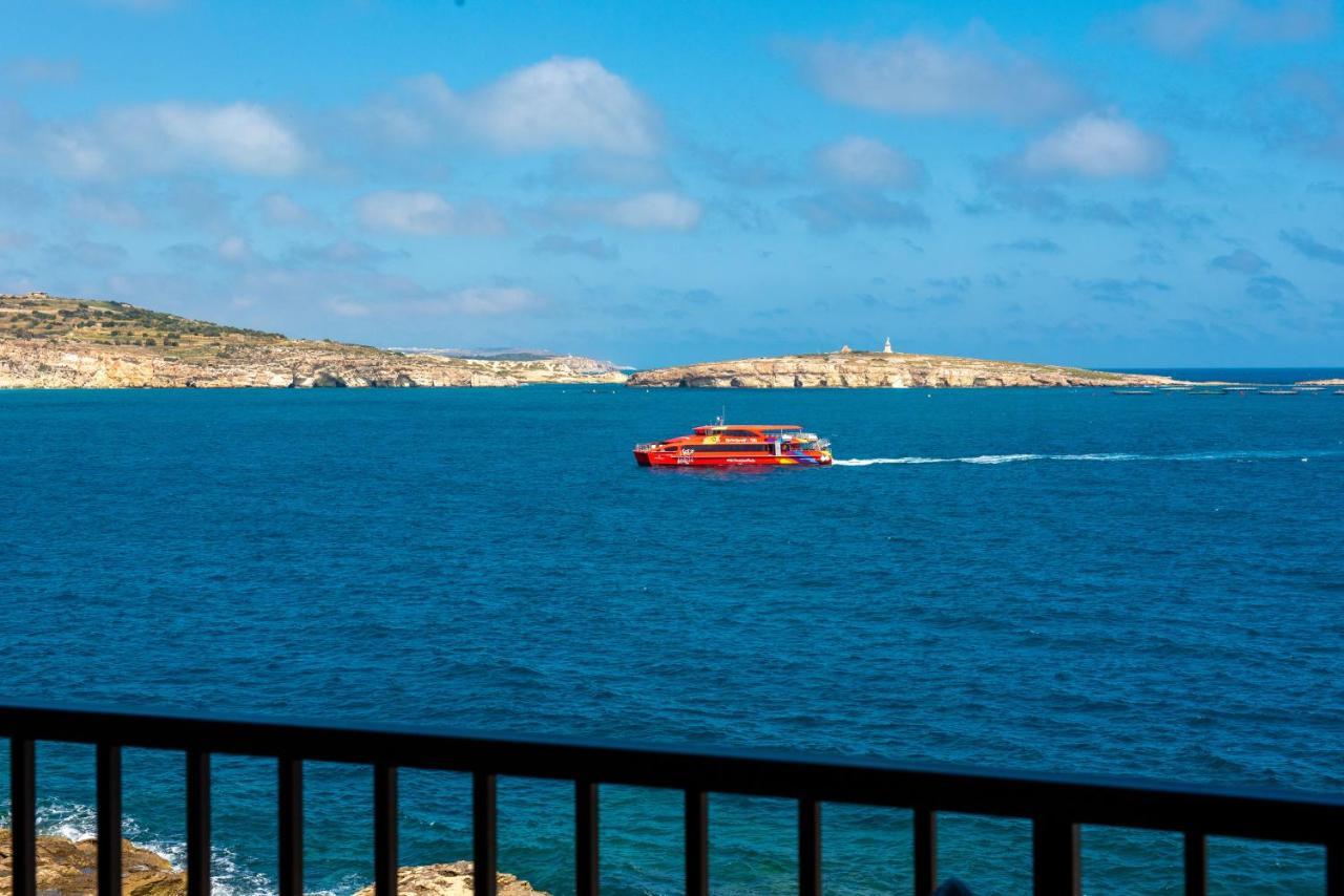 Islet Promenade Seafront Family Apartment With 2 Balconies By Getawaysmalta St. Paul's Bay Exterior photo